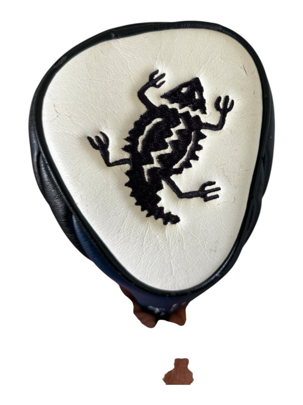 Troon North Golf Course With Embroidery Head Cover Magnetic Closure Blue - Picture 3 of 5